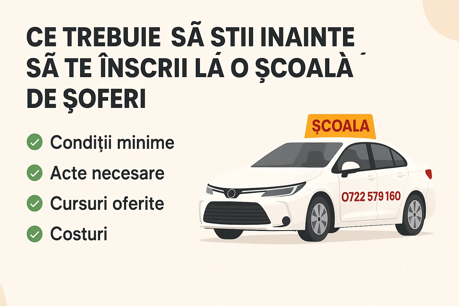 Ce trebuie să știi înainte să te înscrii la o școală de șoferi – Ghid complet pentru viitorii cursanți